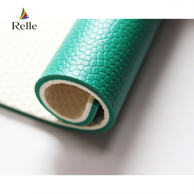 Relle-এর আঠা দিয়ে স্থাপনযোগ্য অ্যান্টি-স্লিপ পিভিসি ভিনাইল ব্যাডমিন্টন কোর্টের মেঝে