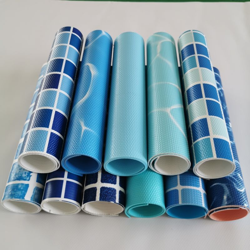 মোজাইক 16x32 পুল লিনার জমির উপরে 24 ফুট উচ্চতা পুল লিনার প্রস্থ 1.5m বাণিজ্য