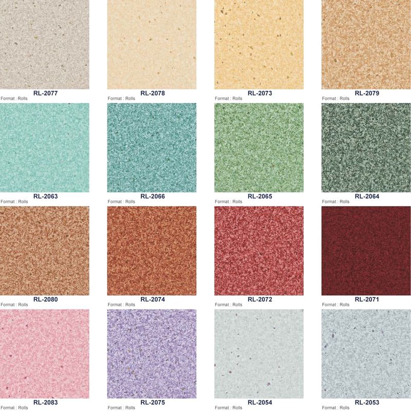 পিইউআর লেপ রেড চেরি ২০ মি Homogeneous Floor Homogeneous Sheet Vinyl For School
