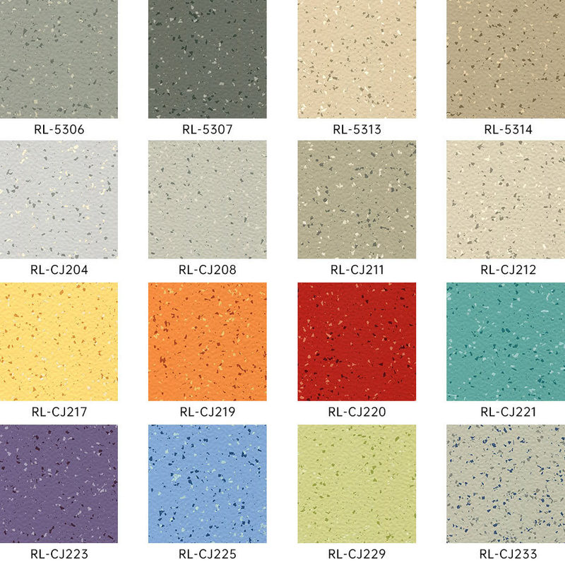 প্রদর্শনী হলের জন্য পরিবেশ বান্ধব, পরিধান-প্রতিরোধী এবং অ্যান্টি-স্লিপ রাবার মেঝে