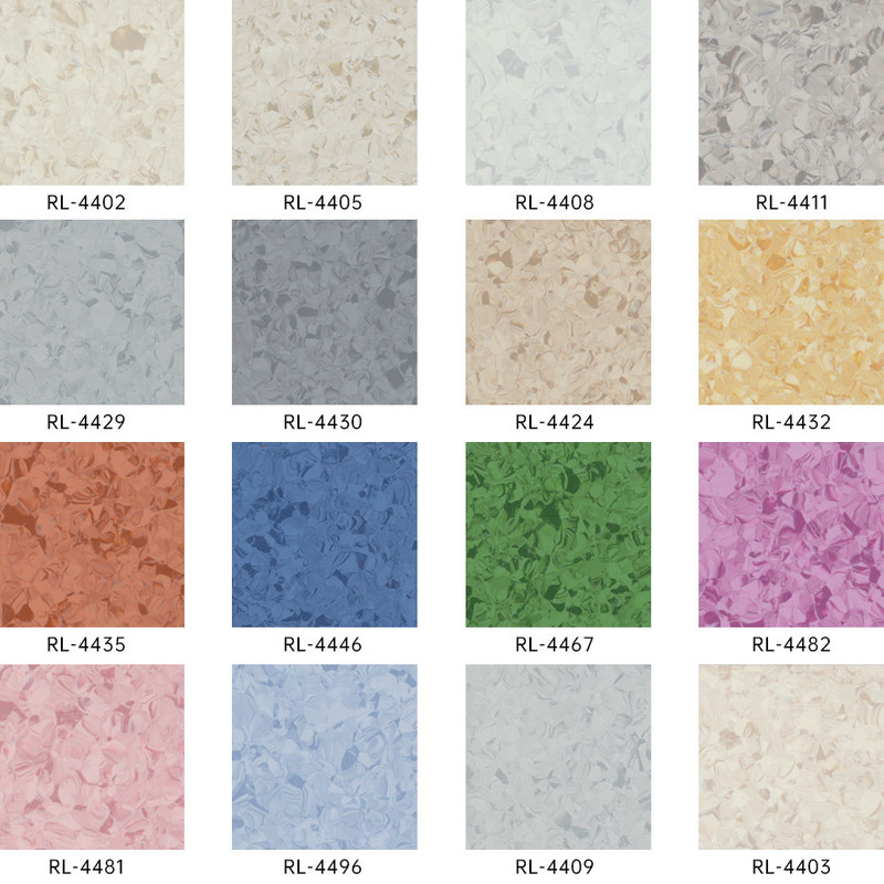 লুমিনা হেলথ/ইনফিনিটি সিরিজ: নার্সিংহোমের জন্য অ্যান্টিমাইক্রোবিয়াল সহজে পরিষ্কারযোগ্য বাণিজ্যিক মেঝে