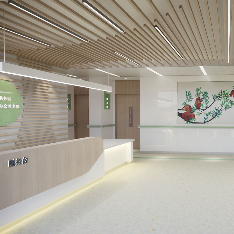 নার্সিংহোমের জন্য পরিবেশ-বান্ধব অ্যান্টিব্যাকটেরিয়াল মেডিকেল মেঝে – সহজে পরিষ্কারযোগ্য স্বাস্থ্যকর প্রকার