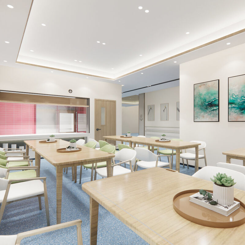 নার্সিংহোমের রোগীদের কক্ষের জন্য অ্যান্টি-স্ক্র্যাচ সারফেস সহ প্রভাব-প্রতিরোধী হোমোজেনিয়াস ফ্লোরিং