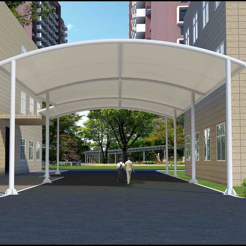 PTFE Membrane Material for Stadium Building Weather Resistant and Anti Aging PTFE Membrane for Large Sports Stadium