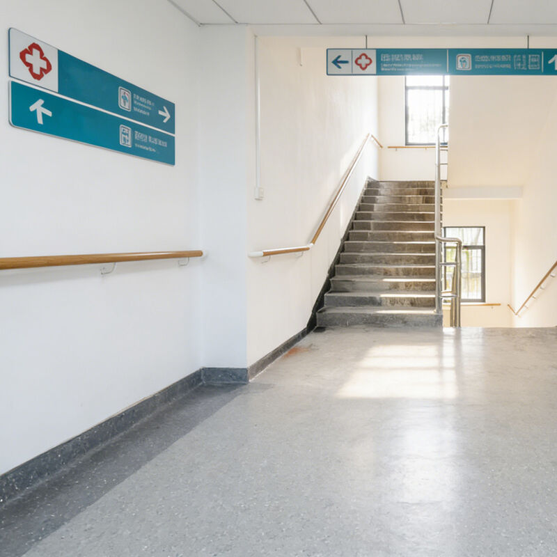 রেল ওয়াল মাউন্টেড করিডোর হ্যান্ড্রেল, টেকসই সিঁড়ি সুরক্ষা হ্যান্ড্রেল কিট