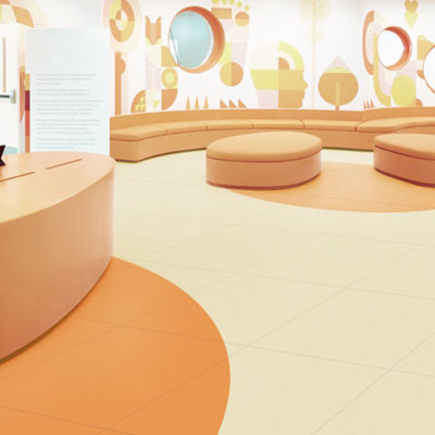 EN ISO 24340 দ্বারা অনুমোদিত RELLE LVT Substrate With 2.5 mm Thick Wear-Resistant Layer