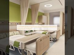 জীবাণু প্রতিরোধী এবং সহজে পরিষ্কারযোগ্য বৈশিষ্ট্যযুক্ত বাণিজ্যিক নার্সিং হোম ফ্লোরিং