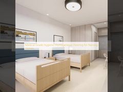 নার্সিংহোমের জন্য চিকিৎসা-গ্রেড স্বাস্থ্যকর, সমজাতীয় মেঝে