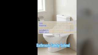 বয়স্ক প্রতিবন্ধীদের জন্য নিরাপদ টয়লেট গ্র্যাব বার